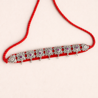 925 Silver Pink Stone Guluband