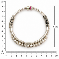 925 Silver Ghungroo Kada Payal for Women Frolic Jewels