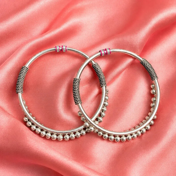 925 Silver Ghungroo Kada Payal