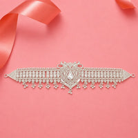 925 Silver Royal Peacock Guluband for Women by Frolic Jewels
