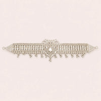 925 Silver Royal Peacock Guluband for Women by Frolic Jewels