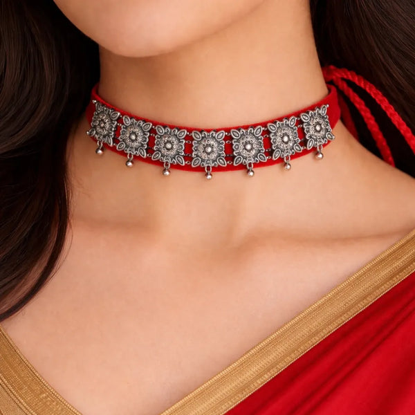 925 Silver Velvet Guluband
