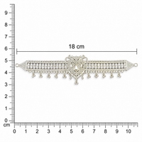 925 Silver Royal Peacock Guluband for Women by Frolic Jewels