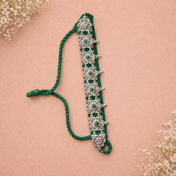 Classic Green Stone 925 Silver Guluband