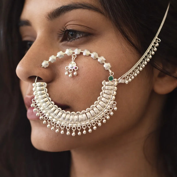 Classic 925 Silver Bridal Nath