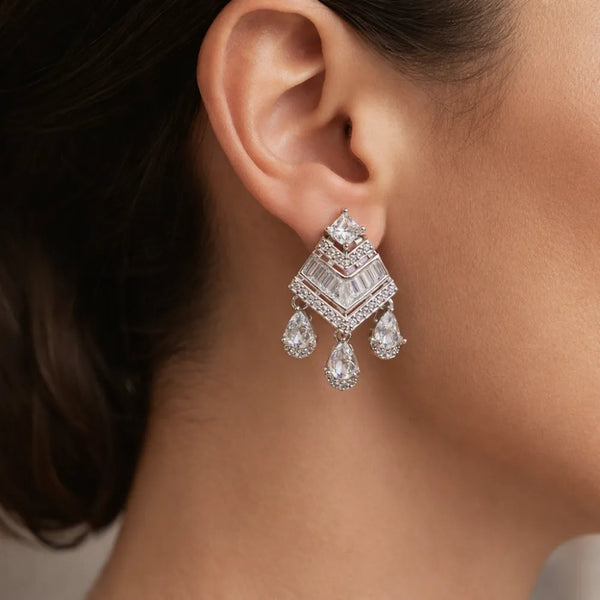Crystal Luxe Stud – Anti-Tarnish Earrings