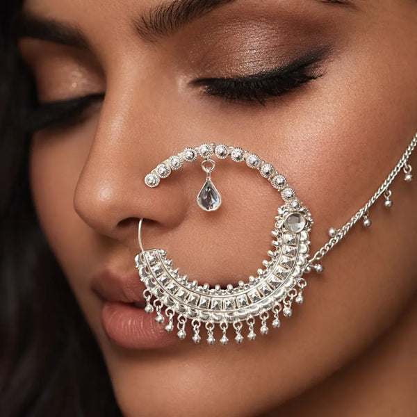 925 Silver Elegant Bridal Nath