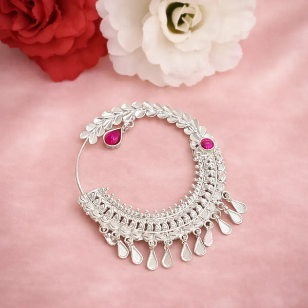 Elegant 925 Silver Nath