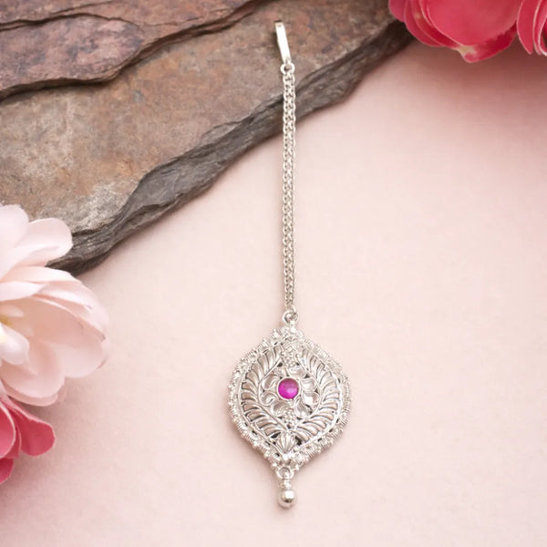 Ethnic 925 Silver Maangtika