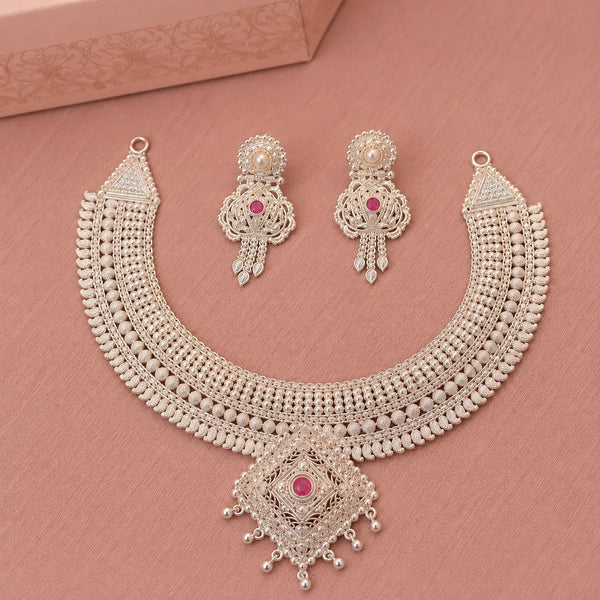 Royal Heritage 925 Silver Necklace Set