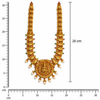Royal Lakshmi Temple Rani Haar for Women Frolic Jewels