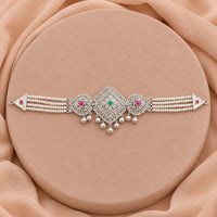 Royal Pearl 925 Silver Choker for Women by Frolic Jewels
