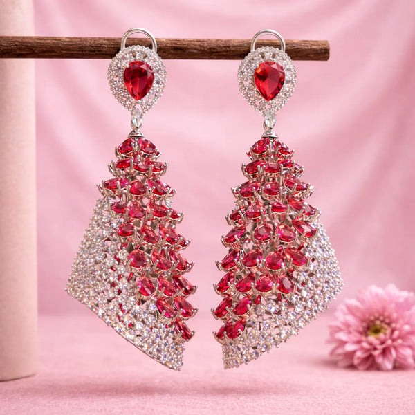 Ruby Spark Anti-Tarnish Earrings