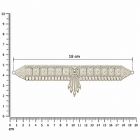 Traditional Floral Silver Guluband for Women by Frolic Jewels