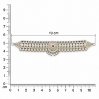 Traditional Silver Floral Guluband for Women by Frolic Jewels
